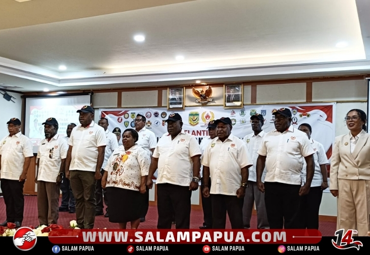 Lantik Koordinator KONI Tingkat Distrik, Bupati Mimika: Temukan Dan Bina Talenta Muda Sejak Dini