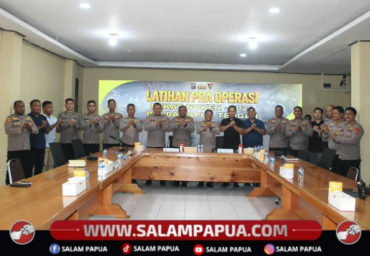 Polda Papua Tengah Gelar Operasi Pekat Noken 2026, Sasar 3C Hingga Narkotika