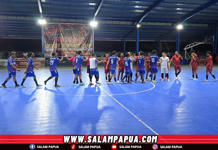 Turnamen Futsal Bung Karno Cup I Mimika Picu Animo Warga Serta Antusiasme Dan Sportivitas Pemain