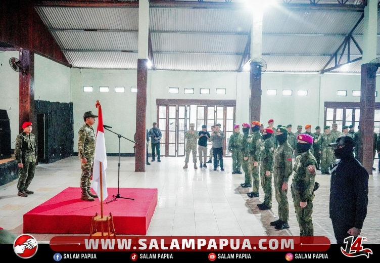 Di Gelar Di Mimika, 136 Prajurit TNI Di Papua Tengah Terima Kenaikan Pangkat Luar Biasa Dari Panglima TNI