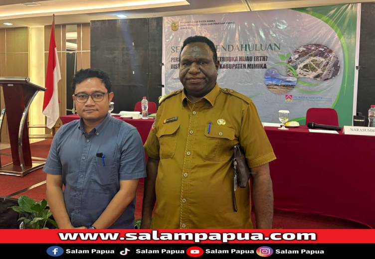 PUPR Mimika Rencanakan RTH Pasar Lama, Minta Dukungan Semua Pihak