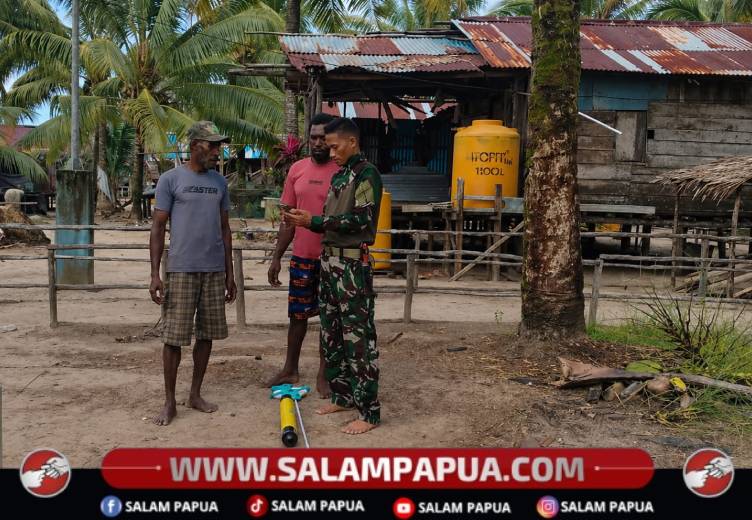 Satgas TMMD Kodim 1710/Mimika Siapkan Lima Sumur Bor Di Kampung Keakwa