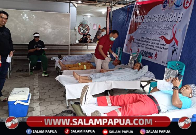 Dukung Stok Darah, KBI Mimika Gelar Donor Darah Bersama PT Srikandi Mitra Karya