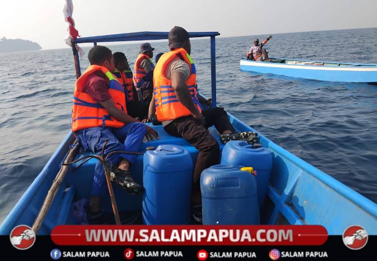 Perahu Serui–Waropen Hilang, Dirpolairud Papua Tengah Kerahkan Personel Untuk Pencarian