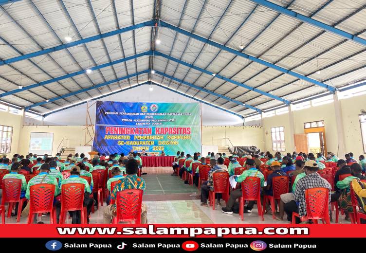 DPMK Dogiyai Bekali Aparat Kampung Pengetahuan Administrasi Dan Pengelolaan Keuangan Desa