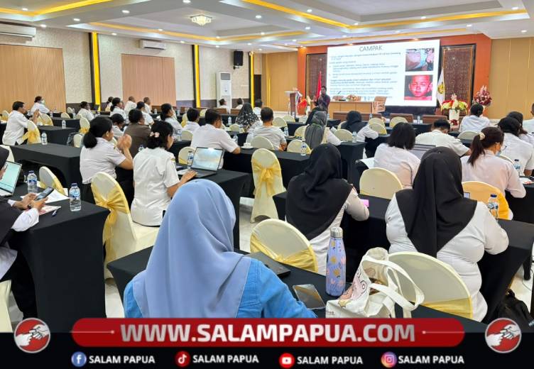 Dinkes Mimika Perkuat Koordinasi Lintas Sektor Hadapi Ancaman Campak