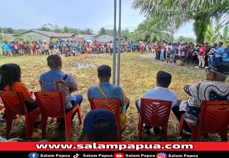 Antisipasi Klaim Dari Kabupaten Tetangga, Pemkab Mimika Bangun Kampung Dan Layanan Dasar Di Perbatasan