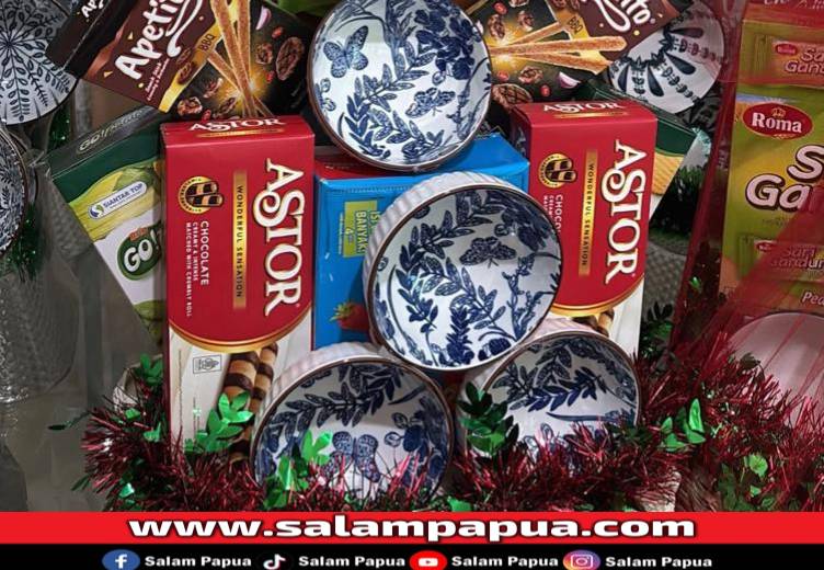 Jelang Nataru, Penjual Hampers Di Timika Kebanjiran Pesanan