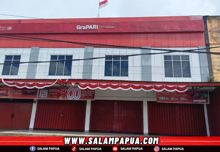 Jaringan Internet Mati Total, Warga Serbu GraPARI Timika