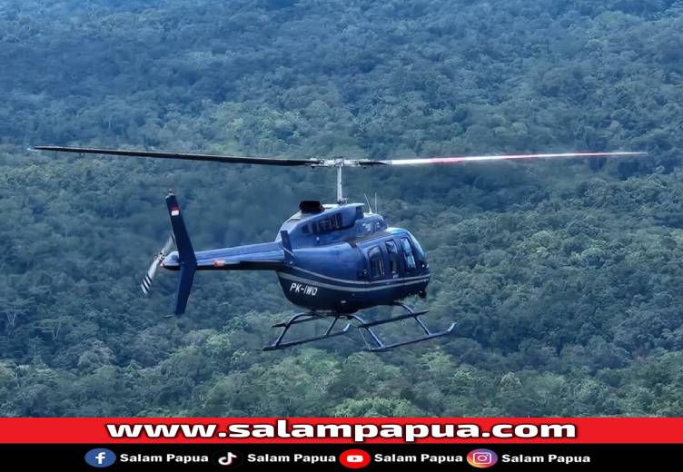 Helikopter PK-IWS Milik Intan Angkasa Hilang Kontak, SAR Gabungan Gelar Pencarian