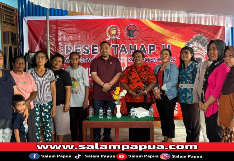 Reses Di Kelurahan Koperapoka, Anggota DPRD Mimika Adrian Andhika Thie Tampung Banyak Usulan Warga