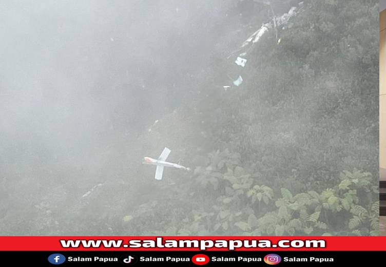 Tim Evakuasi Temukan Jasad Pilot Dan HLO Helikopter PK IWS, Lokasi Jatuh Di Tengah Tebing Curam