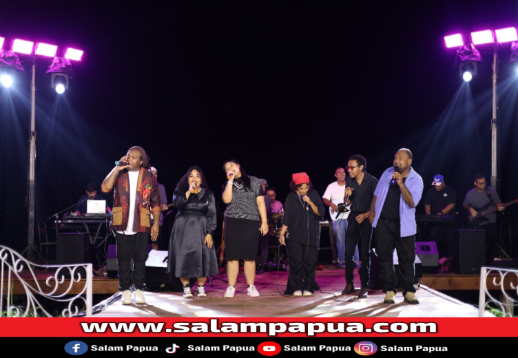 Konser Musik Road To DALAM CINTA Di Jayapura Bawa Pesan Romantis Bagi Papua