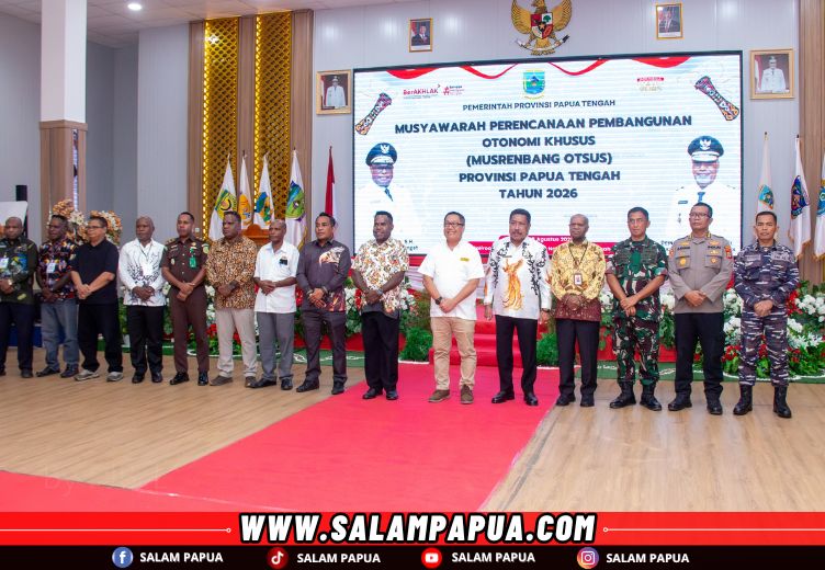 Pemprov Papua Tengah Gelar Musrenbang Otsus 2026, Berikut Tiga Fokus Pentingnya
