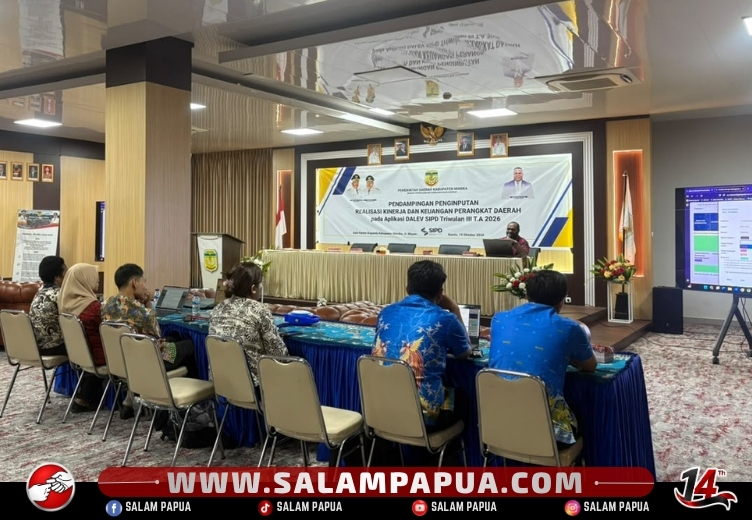 Pentingnya Akurasi Data, Bappeda Mimika Gelar Pendampinan Penginputan Dalev SIPD Triwulan III 2026