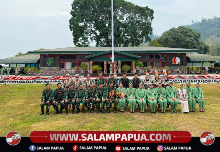 Pangdivif 3 Kostrad Kunjungi Yonif 753/AVT Di Nabire, Tekankan Tugas Dan Kehormatan Prajurit