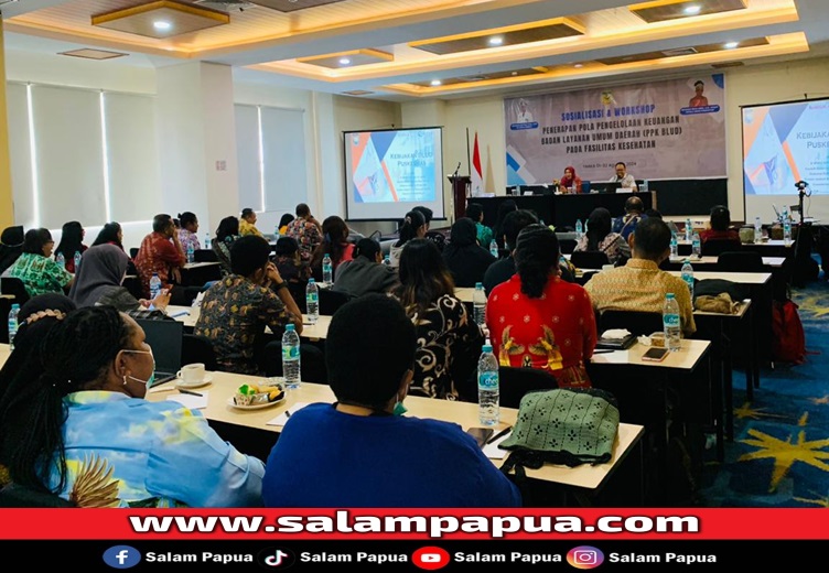 Dinkes Mimika Gelar Sosialisasi Dan Workshop Bagi Puskesmas Dalam Penerapan PPK BLUD