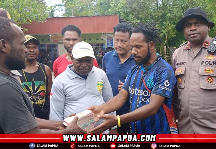 Warga Kwamki Narama Yang Sempat Bentrok Sepakat Berdamai