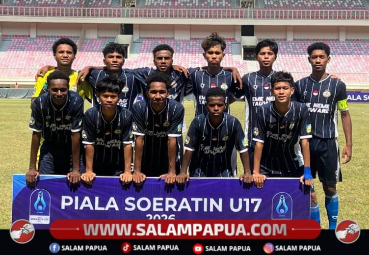 Tampil Percaya Diri, SSB Mimika United Raih Runner-up Putaran Nasional Soeratin Cup U-17 Zona 8