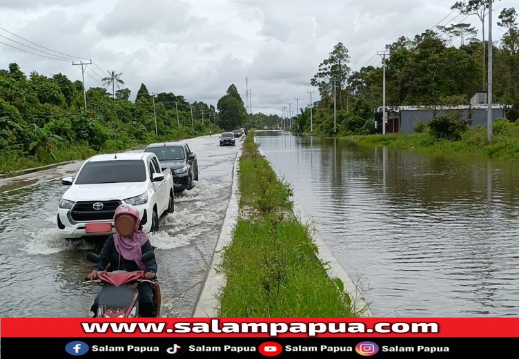 Pasca Banjir Di SP5, PUPR Bersihkan Aliran Kali Piuga Disusul Normalisasi Dan  Bangun Sodetan