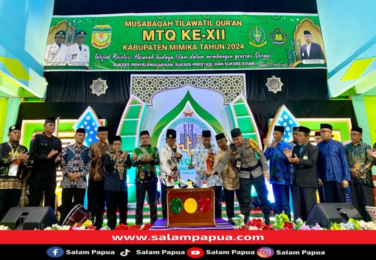 MTQ Tingkat Kabupaten Mimika 2024 Resmi Ditutup, Ketua LPTQ: Momentum Untuk Kita Kembali Kepada Al-Qur’an