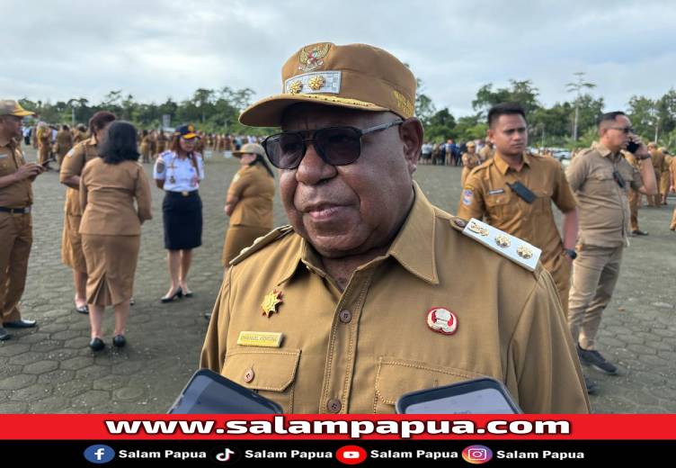 Penyerapan Minim, Wabup Mimika Desak OPD Segera Tagih Uang Muka Pekerjaan Fisik