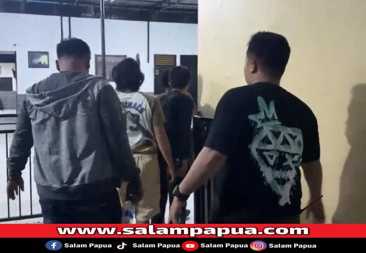 Polisi Tangkap Tiga Pencuri Di Jalan Leo Mamiri Timika, Tiga Pelaku Lain Masih Buron