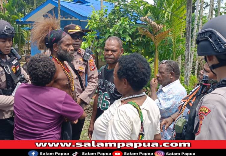Kwamki Narama Belum Kondusif, Polres Dorong Upaya Mediasi Libatkan Pemkab Mimika Dan Puncak