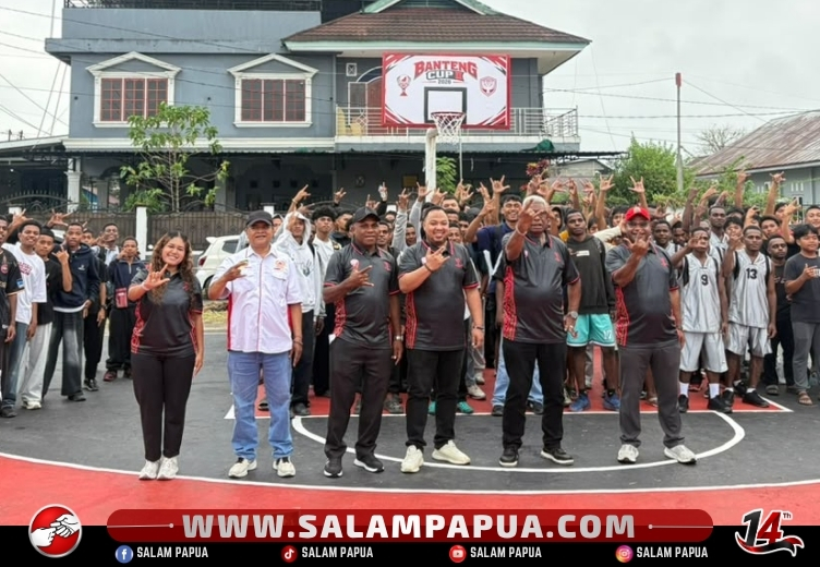 BANTENG CUP II 2026 Resmi Bergulir, 17 Tim Basket Pelajar Se-Mimika Siap Adu Kemampuan