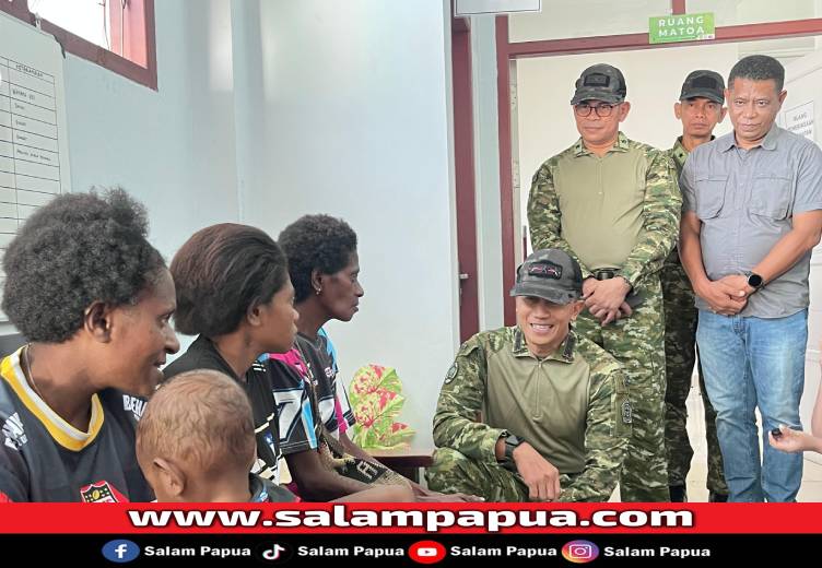 Peringati Hari Kanker Dunia, Kogabwilhan III Gelar Skrining Kesehatan Di Timika