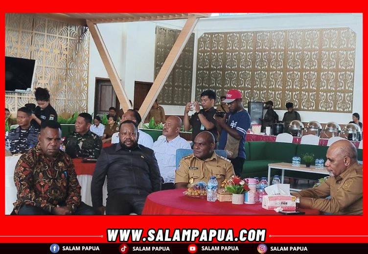 Sambut Kunjungan Kerja Kajati Papua Di Nabire, Gubernur Meki Nawipa Dorong Penguatan Sinergi