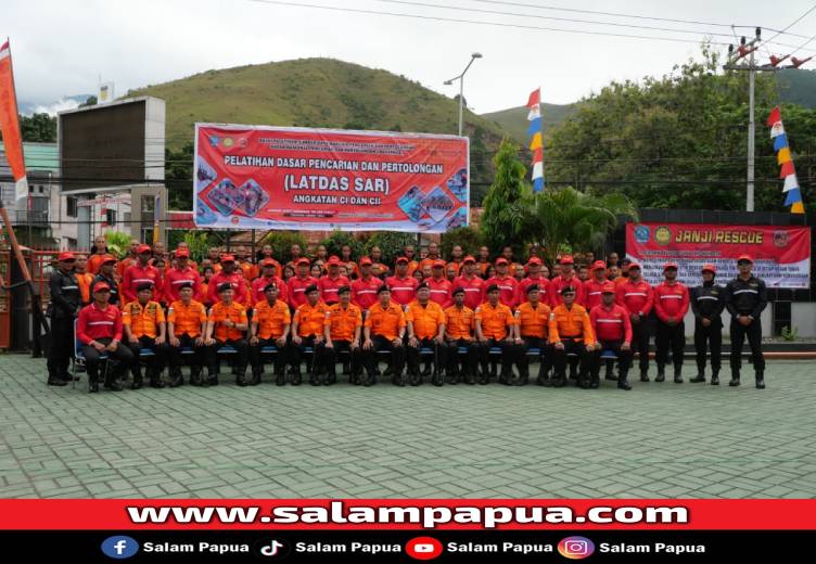 Pelatihan Dasar SAR Papua Resmi Dibuka, 61 CPNS Basarnas Ikuti Pembinaan