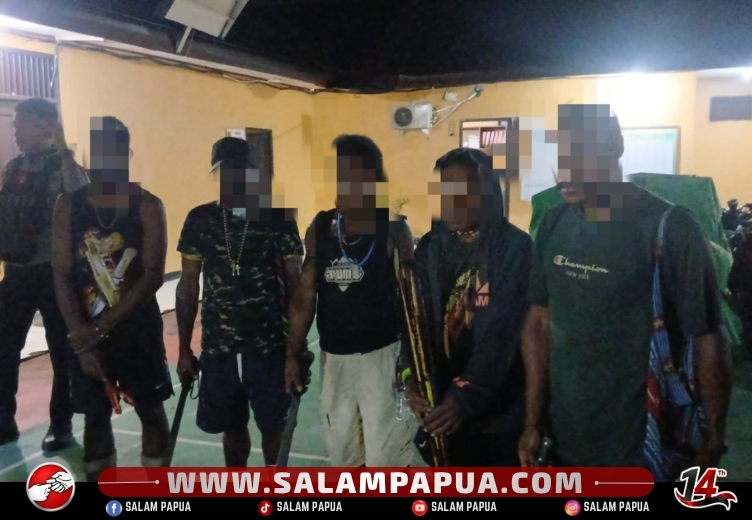 Razia Sajam Di Kwamki Narama, Polisi Amankan 9 Orang Dan Diproses Hukum