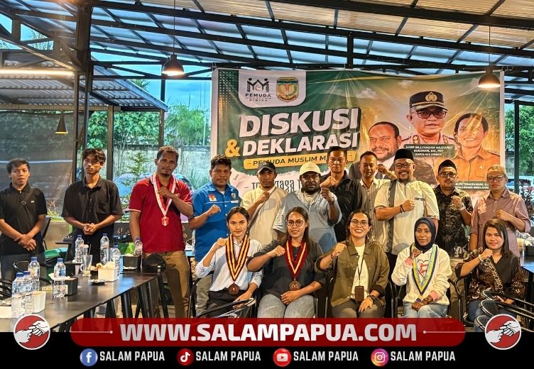 Pemuda Muslim Mimika Gelar Diskusi Dan Deklarasi “Tong Jaga Timika”
