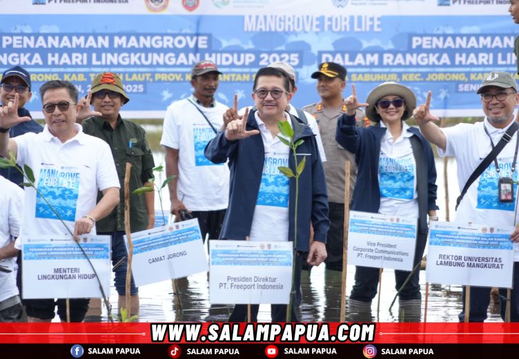 Freeport Dan KLH Percepat Program Nasional Rehabilitasi Mangrove Di Kalsel
