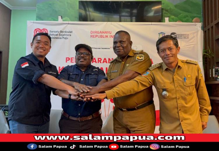 Semarak HUT RI Ke-80, PTFI Perkuat Kolaborasi Bersama Kampung Tipuka Dan Ayuka
