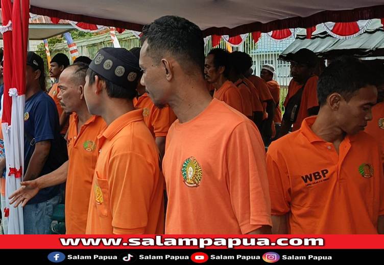 191 Napi Lapas Timika Diusulkan Terima Remisi HUT Ke-80 RI, 206 Mendapat Remisi Dasawarsa