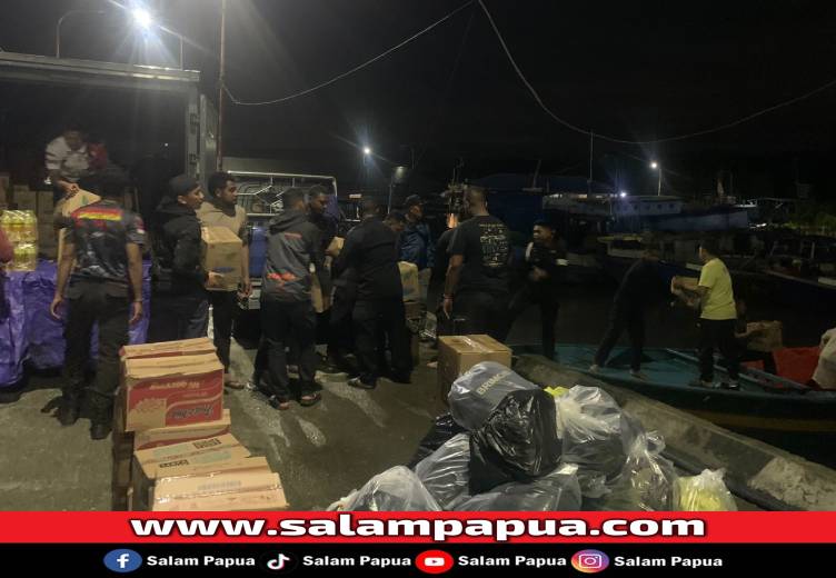 Polres Mimika Kembali Kerahkan Puluhan Personel Jaga Keamanan Di Kapiraya