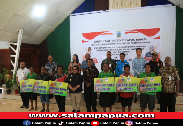 Pemprov Papua Tengah Berikan Bantuan Sosial Bagi Anak Dan Lanjut Usia Terlantar