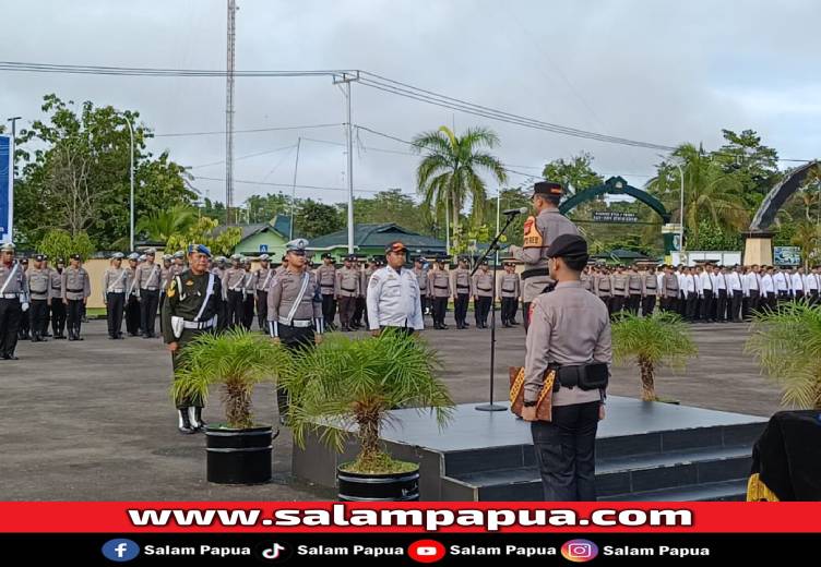 Masyarakat Wajib Taat Aturan Lalu Lintas, Polres Mimika Gelar Operasi Patuh Noken Hingga 27 Juli 2025
