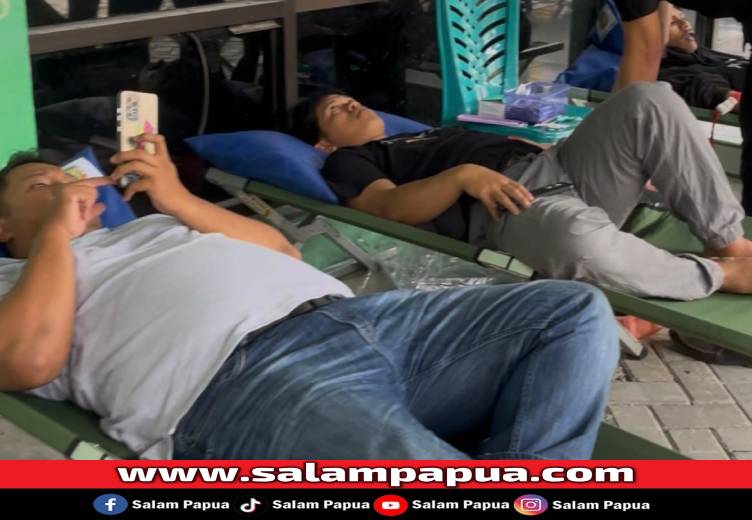 MUI Mimika Gelar Donor Darah Sambut Milad Ke-50, Sumbang 70 Kantong Ke RSUD Mimika
