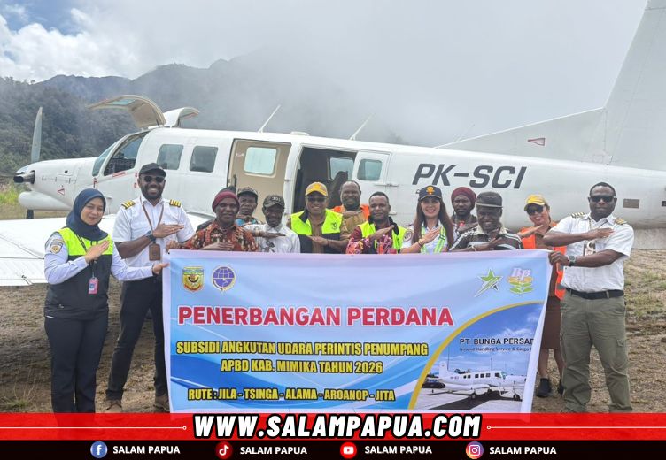Dishub Mimika Resmi Buka Subsidi Penerbangan Perintis Untuk 5 Rute, Berikut Rute Dan Harganya