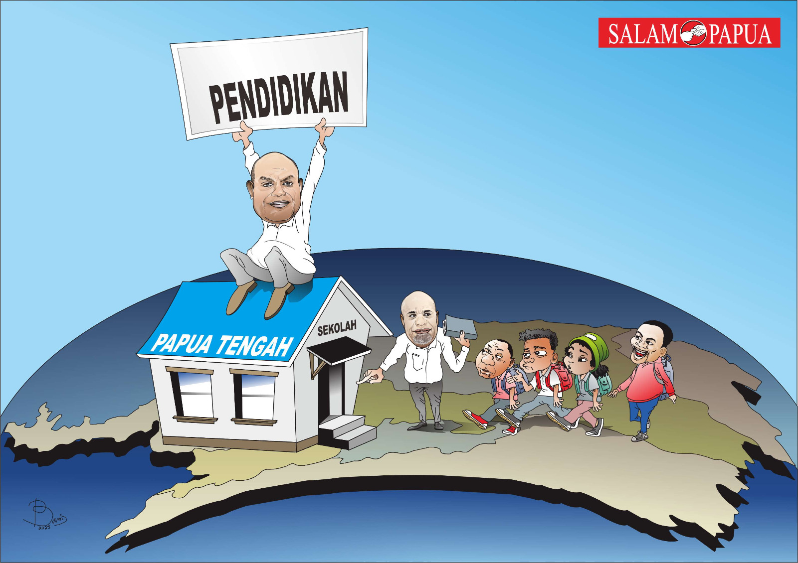 Suara Bergetar Meki Nawipa Terobos Lorong Gelap Pendidikan Di Papua Tengah