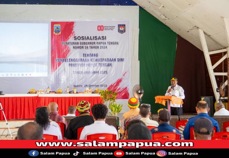 Gubernur Nawipa Ajak ASN Dan Masyarakat Proaktif Wujudkan Kewaspadaan Dini