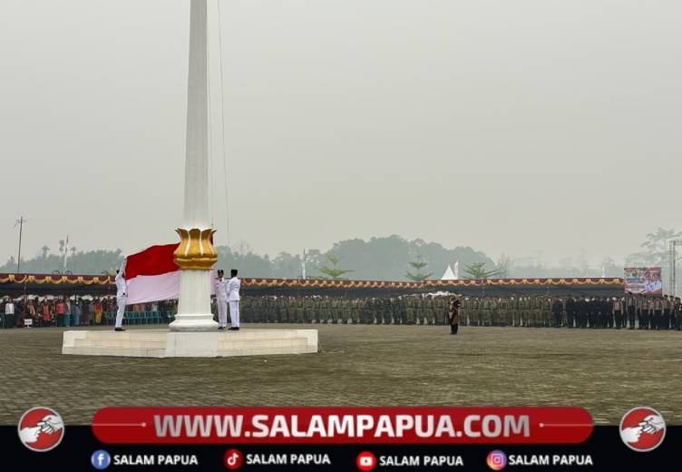 Pemkab Mimika Gelar Upacara HUT Ke-30, Johannes Rettob Tekankan Persatuan Dan Pembangunan Berkeadilan