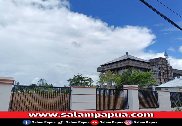Gedung Eks Perpustakaan Mimika Dipagari, Pemkab Pastikan Status Lahan Sah Milik Pemerintah