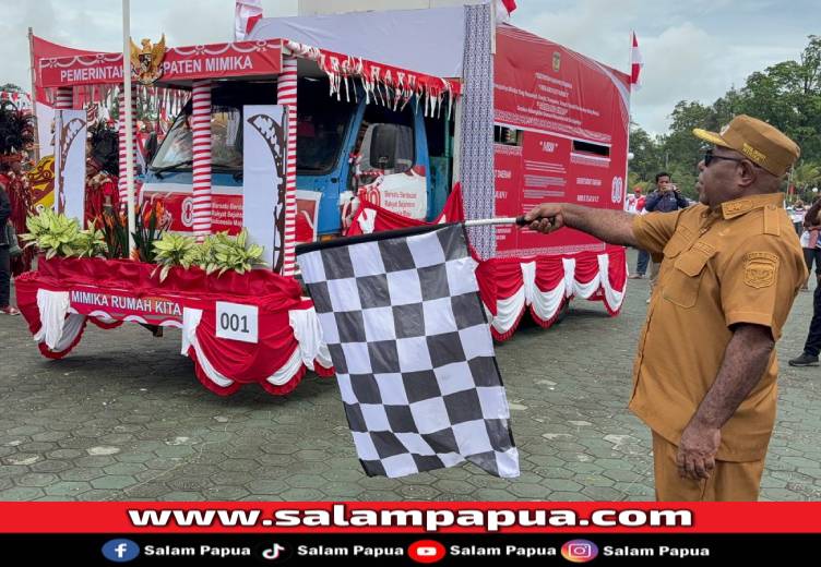 Karnaval Mobil Hias Di Mimika, Bupati Sebut Sebagai Wujud “Rumah Kita”