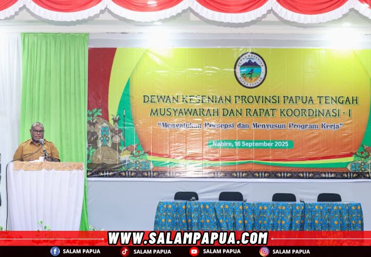 DKPT Gelar Rakor Ke-1, Gubernur Meki Nawipa Tekankan Pentingnya Identitas Budaya Dan Regulasi