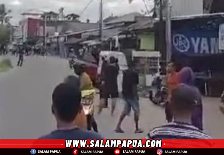 Seorang Warga Tewas Di Timika Berujung Aksi Saling Serang Hingga Pembakaran Rumah