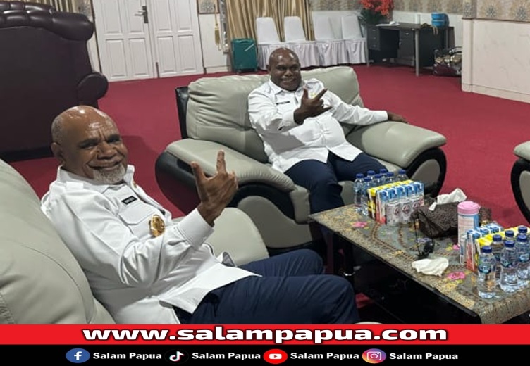 Gubernur Dan Wagub Papua Tengah Tinggal Serumah Di Bekas Kantor KONI